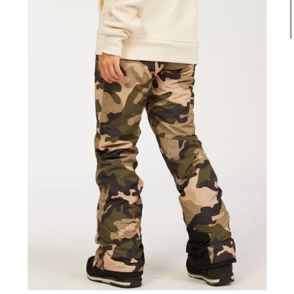 🔥 BILLABONG 10K- PRIME MALLA SNOW PANTS FOR WOMEN IN CAMO PRINT NWT 🔥 - Picture 9 of 12